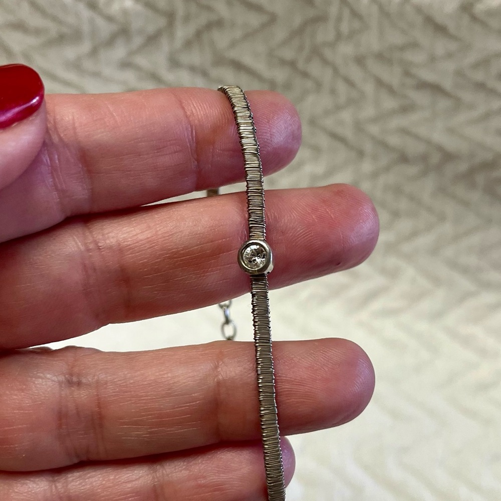 Silpada Sterling Silver Italian “Take a Bow” Bracelet